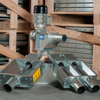 Spiralinių transporterių elementai