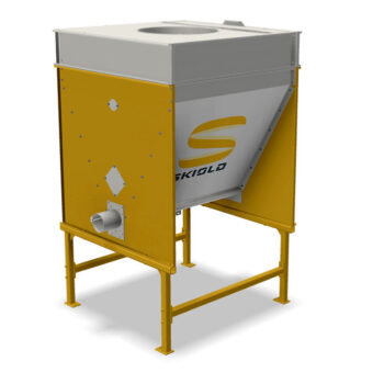 Daniški mineralinių medžiagų bunkeriai „Skiold“