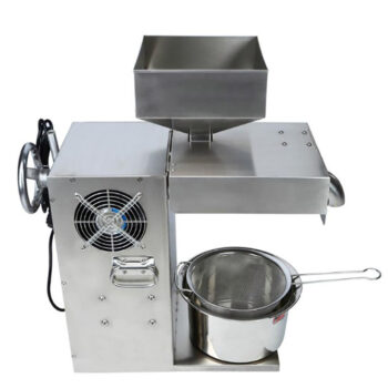 Komerciāls paredzēta aukstā spieduma eļļas prese MLVS-10 (15–20 kg/h)