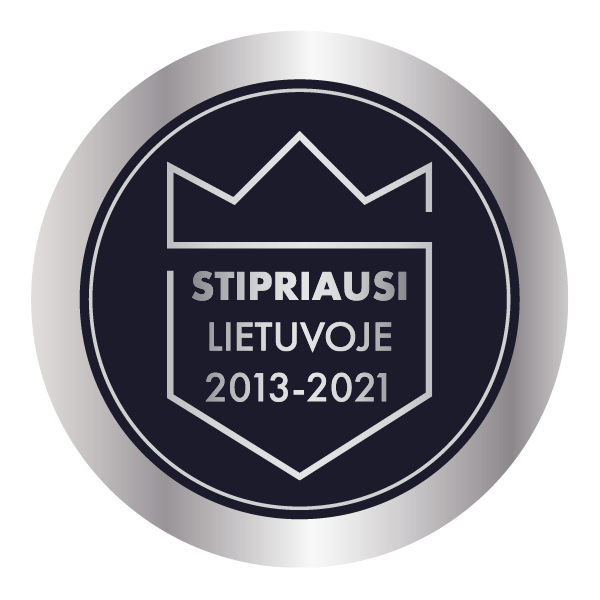 Stipriausi Lietuvoje 2013-2021