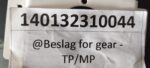 140132310044 Beslag for gear - TP/MP